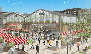 An artists impression of the West Bromwich Masterplan, set to be delivered as part of a £3bn pipeline of regeneration proejcts in Sandwell