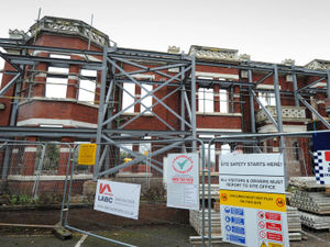 Supporting image for story: Flats work halted at historic Telford building after developers go into administration