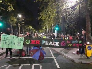 Supporting image for story: Extinction Rebellion: Arrested Shropshire activists 'would do it again'
