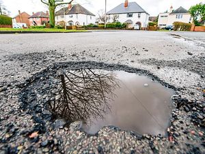 Supporting image for story: Pothole crisis after another Siberian freeze in Shropshire 