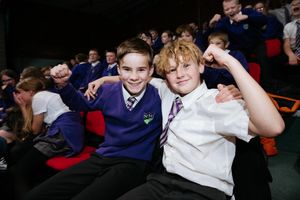 Harry Nunnerley, 12, and Mcauley Parks, 12