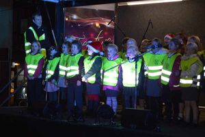 "School choir Bridgnorth lights switch on" - taken at Bridgnorth, by Ian Wilkins from Leominster