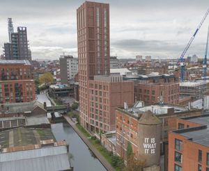 Visualisation of what the proposed Birmingham development in Cliveland Street could look like. Taken from design and access statement by Corstorphine & Wright/Volume Clive Ltd.