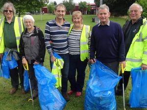Supporting image for story: Newport litter pickers celebrate anniversary as they go from strength to strength 