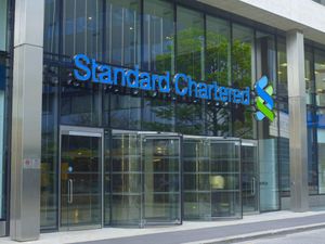 Exterior view of a Standard Chartered office
