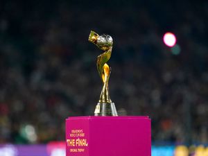 The Women’s World Cup trophy