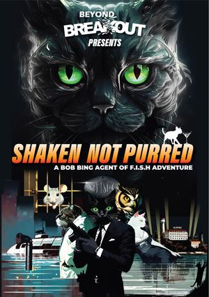 Shaken Not Purred!, the new escape room game launched by Beyond Breakout.