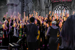 Supporting image for story: Review: Lichfield Gospel Choir bring a triumphant performance full of African flavour to city cathedral