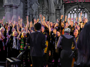 Supporting image for story: Review: Lichfield Gospel Choir bring a triumphant performance full of African flavour to city cathedral