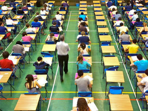 Supporting image for story: Fall in students getting top A-level results 