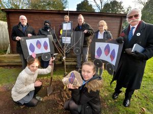 Supporting image for story: Tree planted at primary school to mark Holocaust Memorial Day
