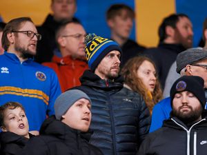 Supporting image for story: Dave Edwards: Best atmosphere I've seen at new Shrewsbury ground