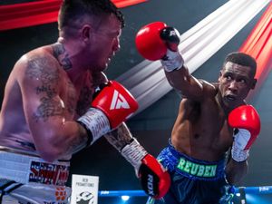 Supporting image for story: Ruben Campbell has no time to waste in ring