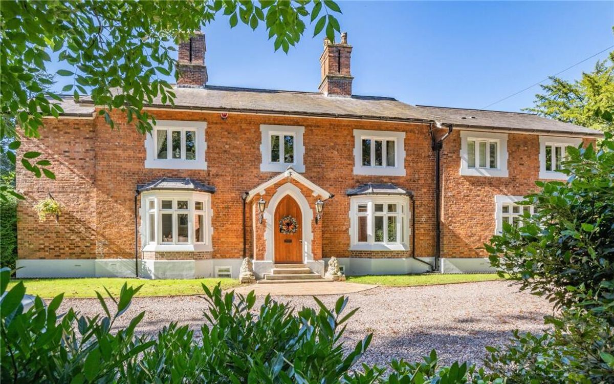 'Handsome' period home in a Shropshire village near Shrewsbury with 1.42 acres and an incredible snooker room is listed for sale
