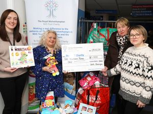 Supporting image for story: Children at Wolverhampton Children's hospital benefit from £1,000 donation and toys