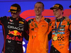 Max Verstappen and Oscar Piastri