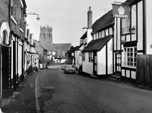 An undated picture, c.1990. We can see Claverley church in the distance. Picture Martin Thorneycroft Photographers, Bridgnorth.