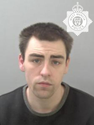 Ronan Hutchinson. Picture: West Mercia Police.