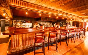 The restaurant is a place full of colour and great food, with the chef's table a great place to see the work in progress