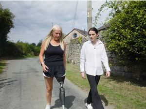 Supporting image for story: 'I can't change what happened but I won't let it define me': Shropshire NHS worker who lost leg to careless driver receives 'inspiration award'