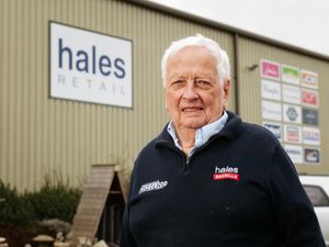Supporting image for story: Watch: Sawmill founder and great-grandad shows no signs of cutting back from work at 96