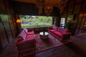 Four lodges have been created. Photo: West Midland Safari Park