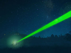 Supporting image for story: Laser pen shone at aircraft over Market Drayton 