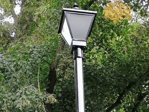 Supporting image for story: New solar lights illuminating River Severn in Shrewsbury