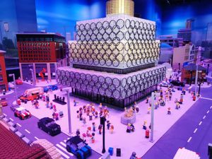 Supporting image for story: It’s lockdown: Discovery Centre's Lego figures retreat to the store cupboard