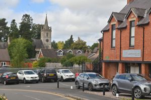 Dorrington - a village almost halfway between Shrewsbury and Church Stretton