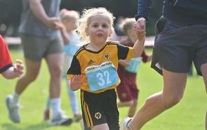 This little Wolves supporter did really well, Keep going!