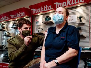 Supporting image for story: Jab just the job as vaccination bus visits employers 