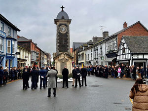 Supporting image for story: The 100th anniversary of Rhayader’s war memorial has been marked with a special ceremony