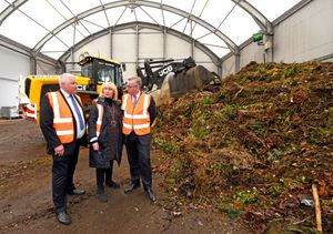 With council leader Patrick Harley and Councillor Karen Shakespeare