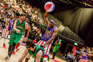 The Harlem Globetrotters in Birmingham. Credit: Chris Bowley