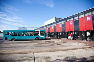 Supporting image for story: Man repeatedly punched in Telford bus station revenge attack