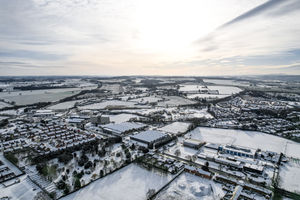 A snowy Newport on Tuesday, January 6, 2026. Photo: Euan Manning Photography