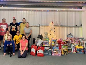 Supporting image for story: Shrewsbury gym members rise to challenge with toy donations  