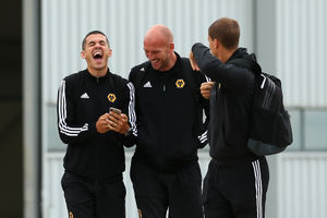 Wolves set off for Belfast (AMA/Robbie Jay Barratt)