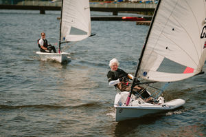 Members of Chelmarsh Sailing Club have returned to the water after coronavirus lockdown restrictions were eased. In Picture: Dave Partridge