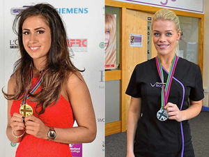 Supporting image for story: Shropshire college pair bag gold and silver