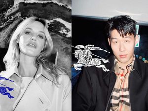Supporting image for story: Georgia May Jagger and Son Heung-min star in new Burberry images