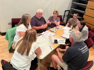 Businesses help launch “Make It Market Drayton” at packed event. Picture: Make It Market Drayton