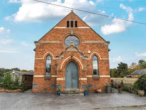 Supporting image for story: 'Truly distinctive' 19th-century former chapel in Welsh border village up for sale