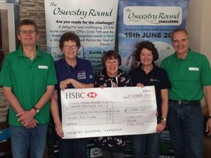 Supporting image for story: Oswestry Round Challenge raises more than £11,000 for cancer charities
