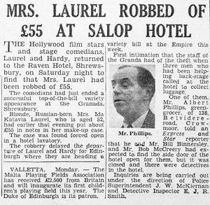 The crime made headlines