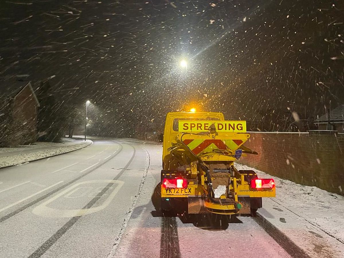 Fallen trees close Shropshire road as council issues advice for hundreds of county residents still without power