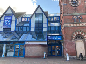 Stafford Market entrance