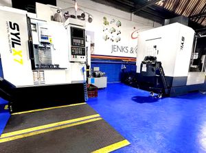 Machinery at Jenks & Cattell Engineering