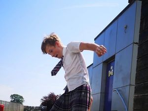 Supporting image for story: Skirt-wearing schoolboy claims victory after school's uniform U-turn during heatwave